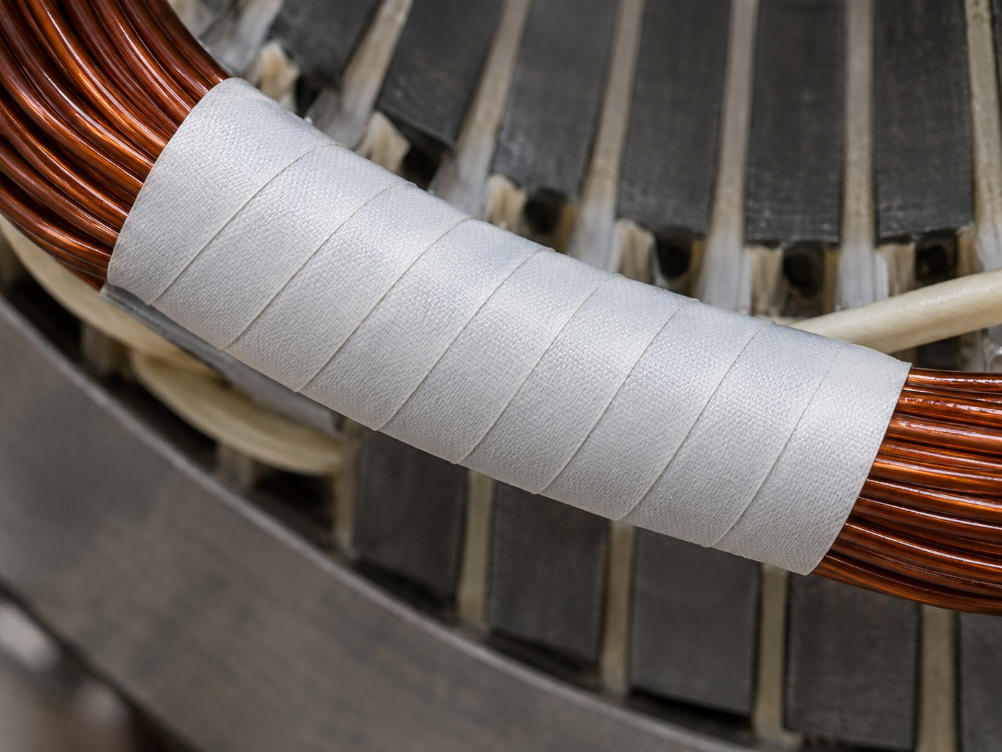 Glass cloth acrylic adhesive tape banding motor coil end turns