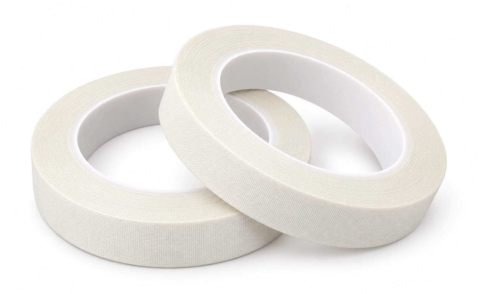 White glass cloth acrylic adhesive tape rolls