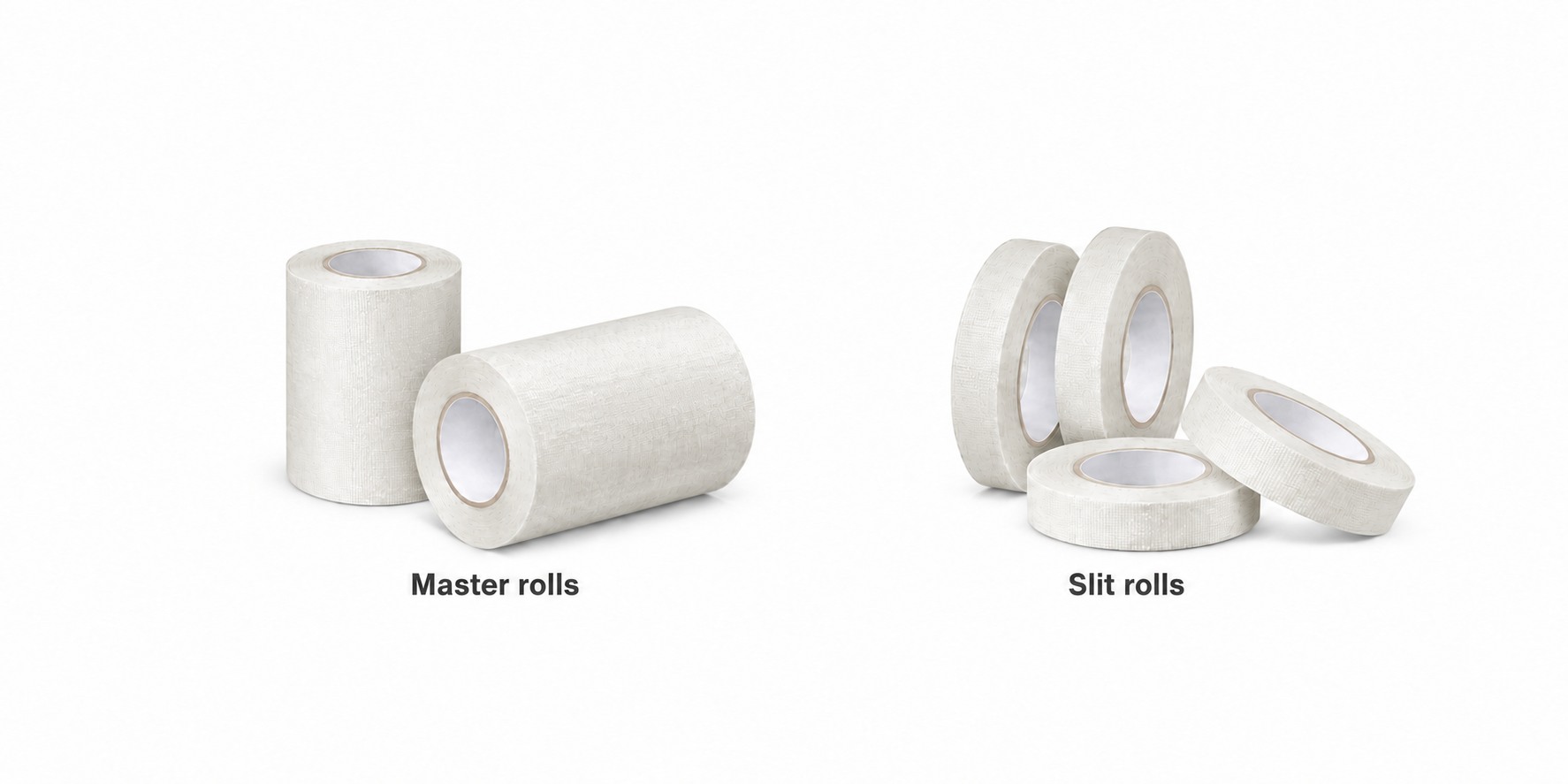 Available supply forms of Glass Cloth Silicone Adhesive Tape