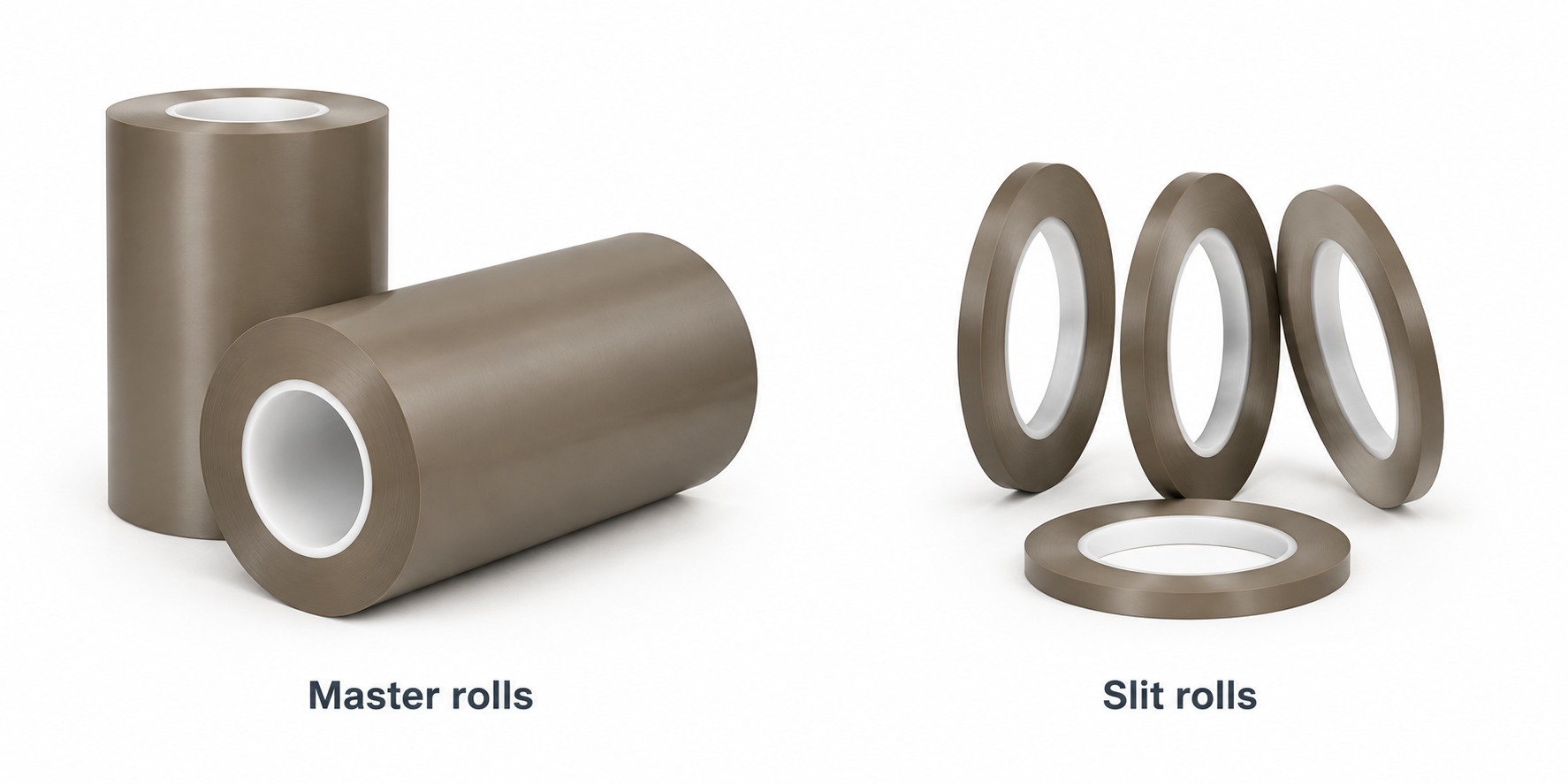 Available supply forms of PTFE Film Tape
